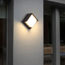 LED Outdoor Wall Light Lamp PIR Motion Sensor AC85-265V ABS Waterproof Modern Indoor Home Balcony Porch Garden Decoration
