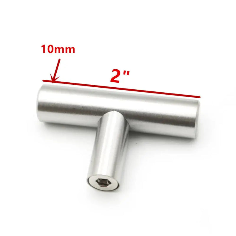 50mm to 500mm Stainless Steel Kitchen Door Cabinet T Bar Handle Pull Knob cabinet knobs furniture handle cupboard drawer handle