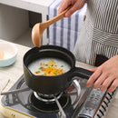 Cherry blossom ceramic baby auxiliary pot ceramic small dairy pot household single handle casserole non-stick soup stewpan