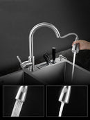 2021 Home Improvement Kitchen Sink Large Single Household Stainless Steel 304 Hand Home Improvement Torneira Gourmet Washing