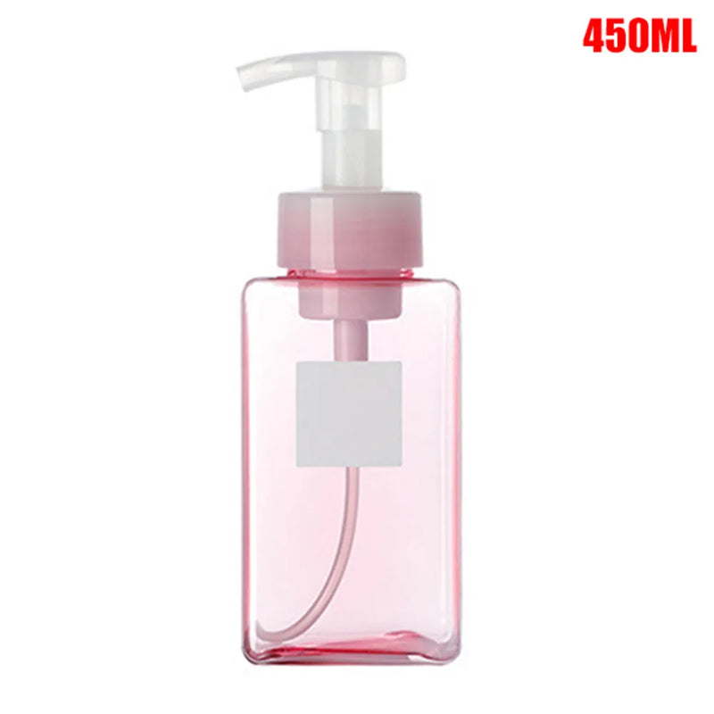 Soap Despenser Portable Foam Pumps Bottle 250/450/650ml Manually Press Soap Foaming Mousses Liquid Dispensers Bathroom Bottling