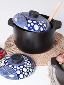 Casserole stew pot ceramic high temperature resistant household health care soup rice porridge pan gas cooker stewpan saucepot