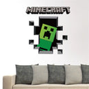 3D Cartoon  Steve Games Wall Stickers    Gifts for children   wall stickers for kids   Environmental PVC decoration for wall