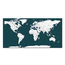 Modern Art World Map Posters Prints HD Printed Non-woven Canvas Painting Wall Picture Canvas Poster Wall Decor Living Room Decor