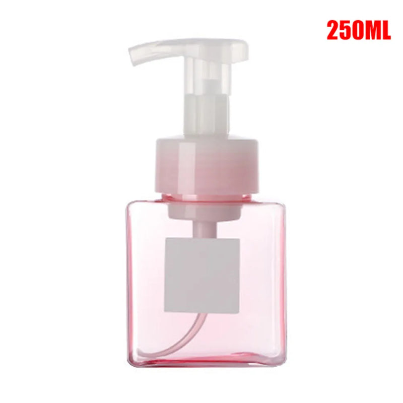 Soap Despenser Portable Foam Pumps Bottle 250/450/650ml Manually Press Soap Foaming Mousses Liquid Dispensers Bathroom Bottling