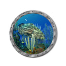 Bathroom Pvc Decals Underwater Fish Wall Stickers Waterproof Capybara Dolphin Tortoise Stickers Washing Machine Decoration