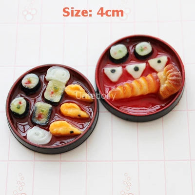 2PCS 1:6 Miniature Dollhouse Bowl Rice Mini Chinese Cuisine Pretend Food for 1/6 Blyth BJD Doll Kitchen Decor Accessories Toys