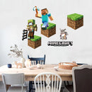 3D Cartoon  Steve Games Wall Stickers    Gifts for children   wall stickers for kids   Environmental PVC decoration for wall