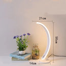 Modern Arc Shape Floor Lamp for living room Bedroom Study Room Led Dimmable Remote Control Standing  Indoor Decor Lighting