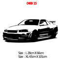 Modern Fashion Sport Car Vinyl Wall Sticker Cars Wall Art For Kids Room Living Room decoration Bedroom Decor Home Wall decals