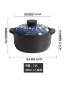 Casserole stew pot ceramic high temperature resistant household health care soup rice porridge pan gas cooker stewpan saucepot
