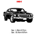 Modern Fashion Sport Car Vinyl Wall Sticker Cars Wall Art For Kids Room Living Room decoration Bedroom Decor Home Wall decals