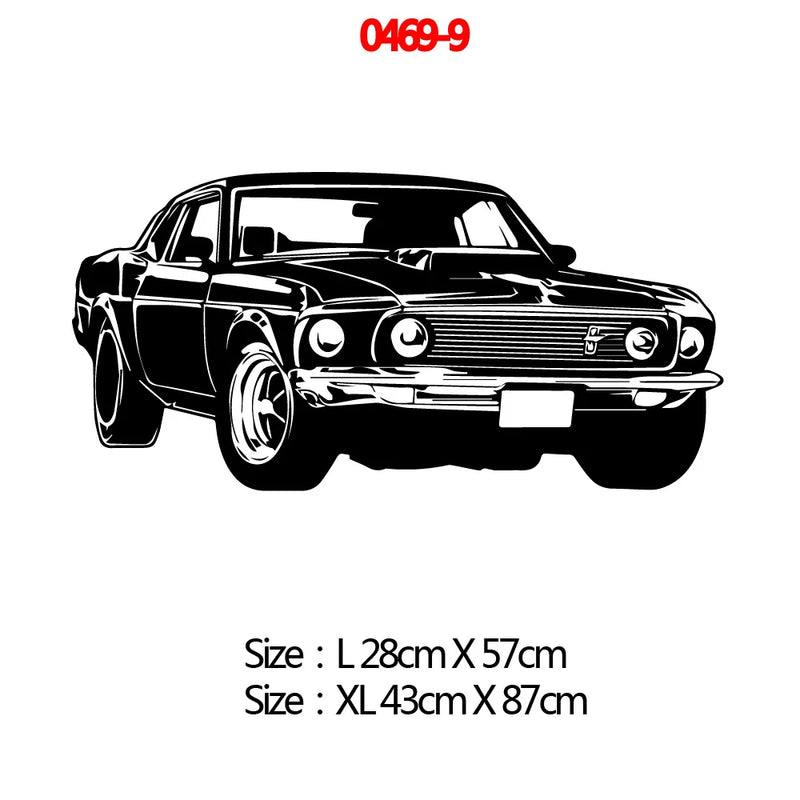 Modern Fashion Sport Car Vinyl Wall Sticker Cars Wall Art For Kids Room Living Room decoration Bedroom Decor Home Wall decals
