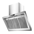 Household Range Hood 900mm Side Suction Stainless Steel Panel Hanging Household Smoke Exhauster Kitchen Exhaust Hood