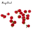 10Pcs/Lot Polymer Clay 1:12 Scale Dollhouse Fruit Food Vegetables Miniature Mini Strawberry Tomato for Kitchen Acc Children Toys