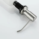 Stainless Steel Kitchen Sink Countertop Soap Dispenser Built in Hand Soap Dispenser Pump, Large Capacity 13 OZ Bot