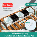 Meshpot Succulent Pot Set Cactus Pot Planter Good Air System Breathable Beyond Ceramic Planter Plastic Windowsill Flower Pot