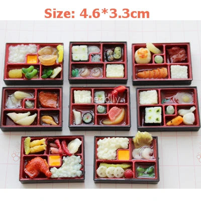 2PCS 1:6 Miniature Dollhouse Bowl Rice Mini Chinese Cuisine Pretend Food for 1/6 Blyth BJD Doll Kitchen Decor Accessories Toys