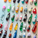 Cute Miniature Dollhouse Supermarket Food Snacks Mini Cake Wine Drink for Blyth Barbies BJD Doll Kitchen Accessories