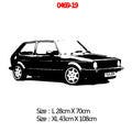 Modern Fashion Sport Car Vinyl Wall Sticker Cars Wall Art For Kids Room Living Room decoration Bedroom Decor Home Wall decals