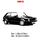 Modern Fashion Sport Car Vinyl Wall Sticker Cars Wall Art For Kids Room Living Room decoration Bedroom Decor Home Wall decals