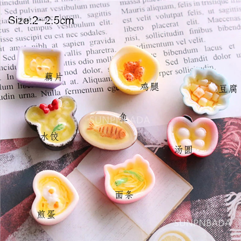 Cute Miniature Dollhouse Supermarket Food Snacks Mini Cake Wine Drink for Blyth Barbies BJD Doll Kitchen Accessories