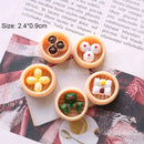 Cute Miniature Dollhouse Supermarket Food Snacks Mini Cake Wine Drink for Blyth Barbies BJD Doll Kitchen Accessories