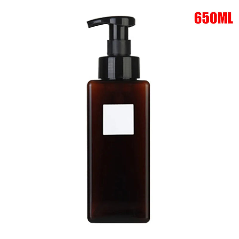 Soap Despenser Portable Foam Pumps Bottle 250/450/650ml Manually Press Soap Foaming Mousses Liquid Dispensers Bathroom Bottling