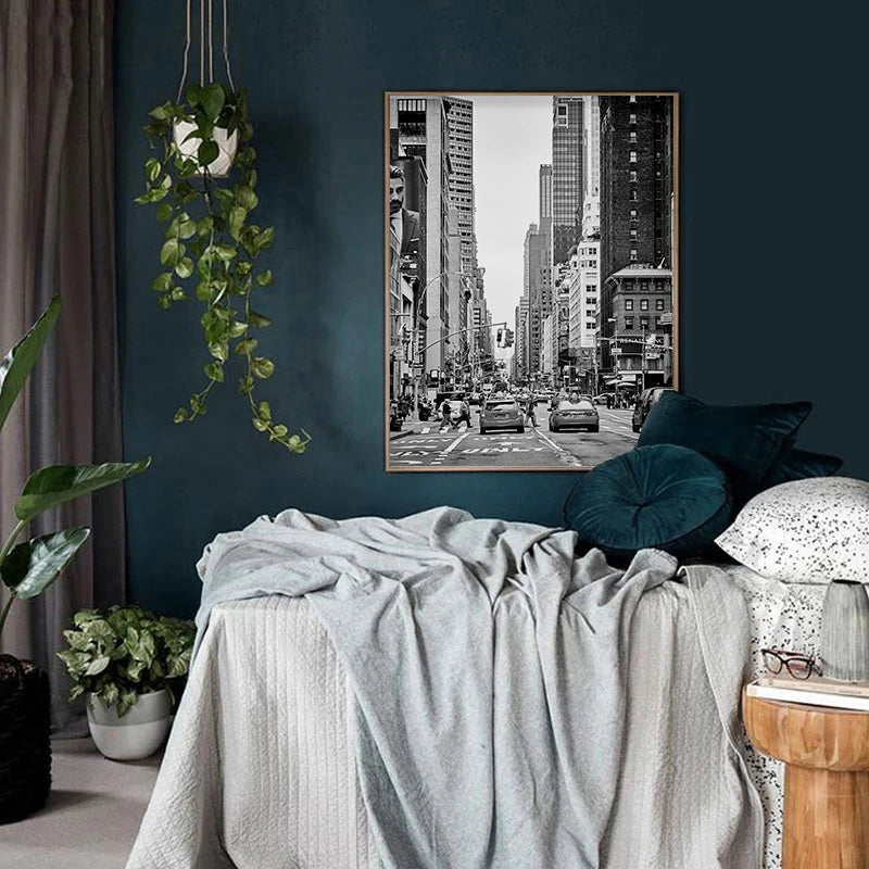 New York City Canvas Prints Statue of Liberty Posters and Prints Black and White Wall Art Pictures Living Room Decoration Poster