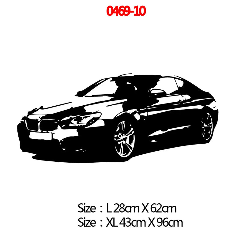 Modern Fashion Sport Car Vinyl Wall Sticker Cars Wall Art For Kids Room Living Room decoration Bedroom Decor Home Wall decals