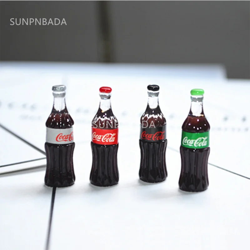 Cute Miniature Dollhouse Supermarket Food Snacks Mini Cake Wine Drink for Blyth Barbies BJD Doll Kitchen Accessories