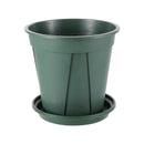2Pcs Green Plant Flowerpot Rose Breathable Plastic Succulent Flower Pot Tray Potted Culture Nursing Outdoor Garden Container