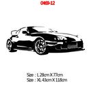 Modern Fashion Sport Car Vinyl Wall Sticker Cars Wall Art For Kids Room Living Room decoration Bedroom Decor Home Wall decals