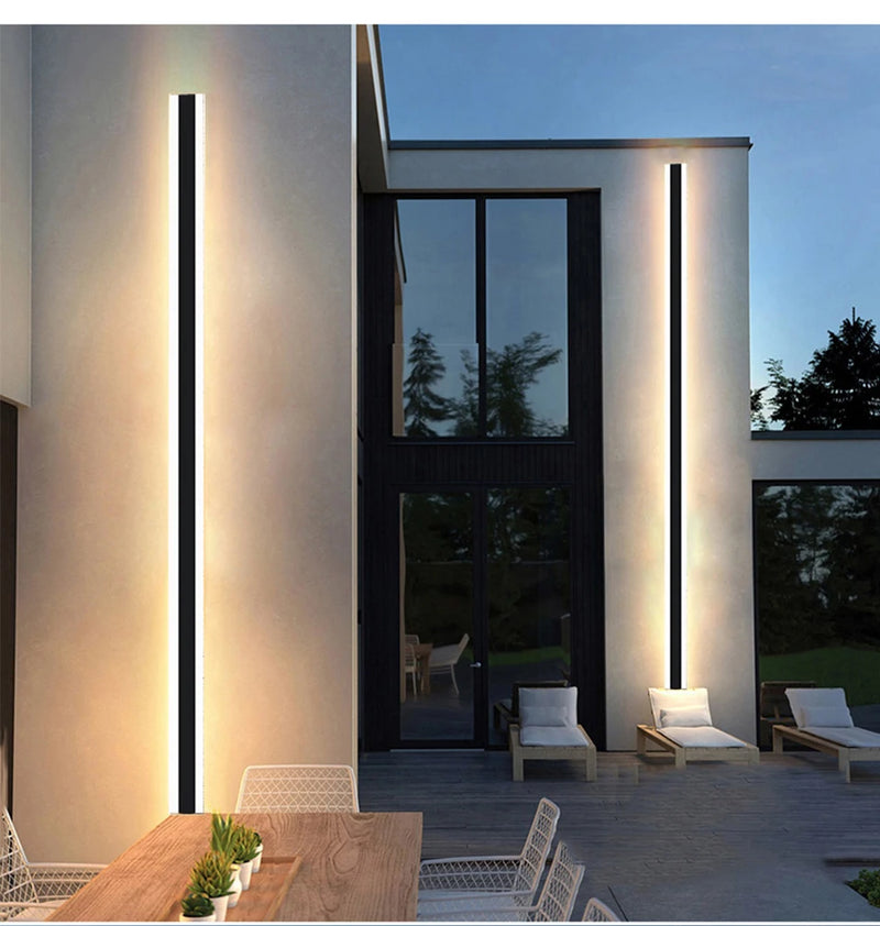 Wall Lamp Outdoor Light Door Headlight IP65 Modern Waterproof Porch Entrance Garden Terrace Indoor Decorative Lighting Wall Lamp