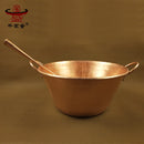 Large capacity red copper pot porridge jam soup special stew pan induction cooker big hot pot saucepan stewpan