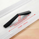 Aluminum Alloy Black Cabinet Handles American Style Solid Kitchen Cupboard Pulls Drawer Knobs Furniture Handle Hardware