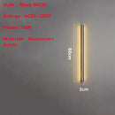 Line Extremely Long LED Wall Lamp 110V 220V 60~240CM Minimalist Sconce For Indoor TV Background Aisle Living Room Villa Lighting