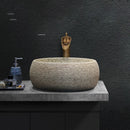 Modern Countertop Basin Vintage Bathroom Sinks Simple Ceramic Oval Washbasins Luxury Square Bathroom Washbasins Kitchen Sink GL