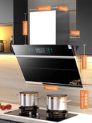 900MM Range Hood for kitchen Large Suction Exhaust Hood Extractor Hood Built-in Hood Household Side Suction Exhaust Hood