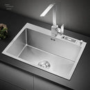 Household Single Hole Kitchen Sinks Stainless Steel Wash Basin Under Counter Wash Basin Kitchen Accessories Nano Handmade Sink Y