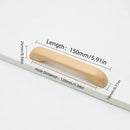 1pc Log Style Kitchen Cabinet Handle Drawer Solid Wood Furniture Wooden Door Drawer Knobs Cupboard Handles for Furniture