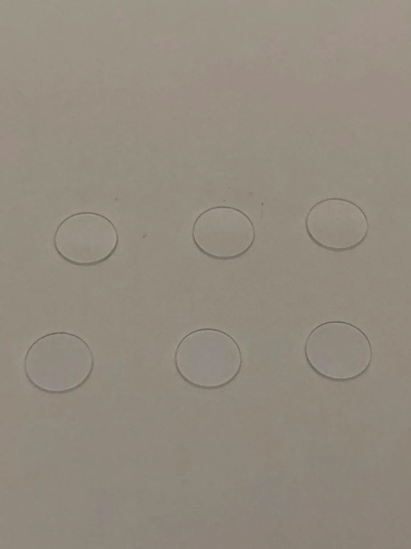 Sapphire heat slices/TA/Mettle/Netzsch/Linseis/PE/Shimadzu/Seiko Aluminum sample pans/standard pans/dsc aluminum crucible