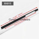 Fashion Black Hidden Cabinet Handles Aluminum Alloy Kitchen Handles Cupboard Pulls Drawer Knobs Furniture Room Door Hardware