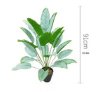 Plantain Palm Simulated Potted Plant Artificial Plants Garden Room Decoration Fake Flower Leaf Bonsai Outdoor Party Ornament