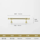 Cabinet Hardware Modern Minimalism Aluminum Alloy Kitchen Cabinet Handles for Bathroom Drawer Pulls Drawer Handles Door Knob