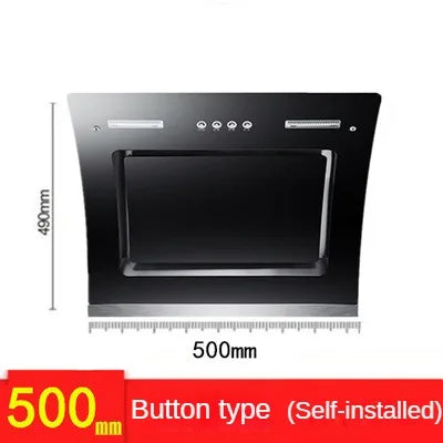Kitchen Ventilator Suction Range Hood Small stove Side suction Cooker Hood Wall-mounted Smart cleaning Exhaust Hood 50/55/60cm