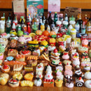 1:6 Miniature Dollhouse Food Supermarket Mini Snack Simulation Cake Wine Drink for Blyth BJD Doll Kitchen Accessories Toy