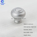 Space Aluminum Single Hole Handle Modern Wardrobe Drawer Round Knob Silver/black/gold Kitchen Cabinet Furniture Small Handle