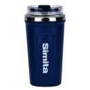 FEIJIAN Stainless Steel Coffee Cup Coffee Mug Thermos Cup Portable Travel Mug With Lifting Rope Leak-Proof Non-Slip 500ml/400ml