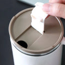 450ML Tea Cup with Infuser Coffee thermo Mug For Office Leakproof Tea Milk Cup Stainless Steel Liner Drinking Cup Drinkware